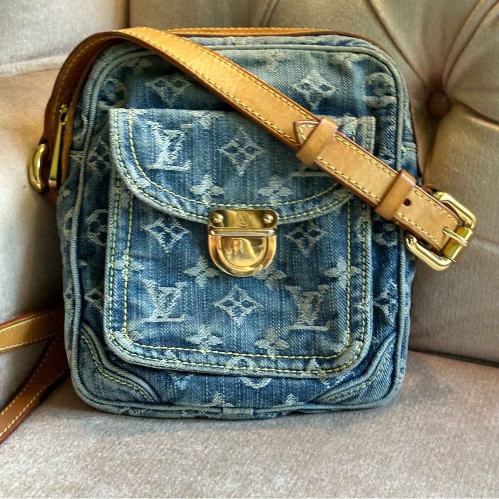 Louis Vuitton DENIM Camera bag